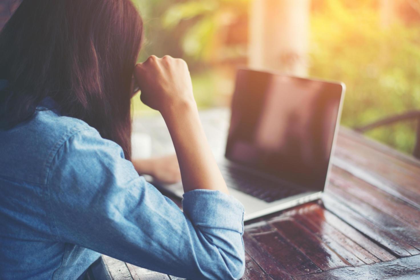 Students analyzing financial documents and franchise agreements during hands-on learning session